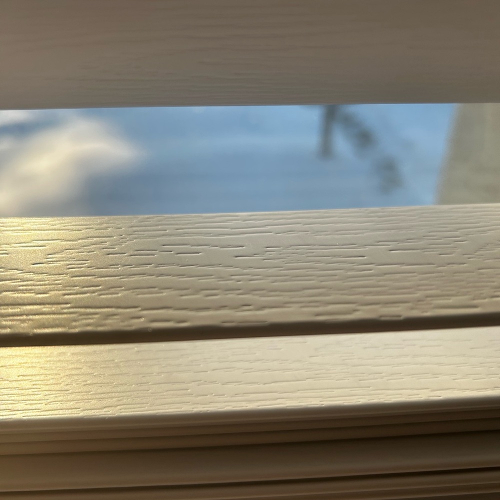 Textured Faux Wood Blinds